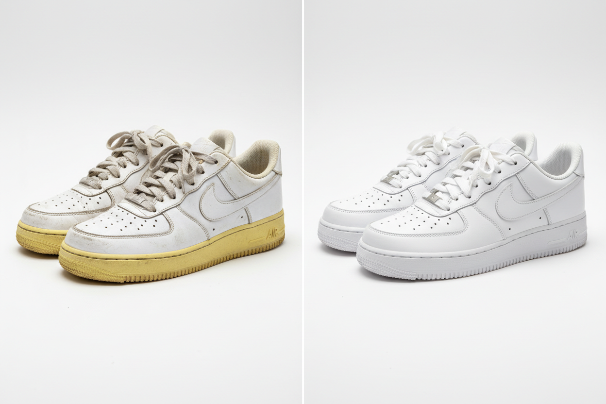 Air Force 1 before and after